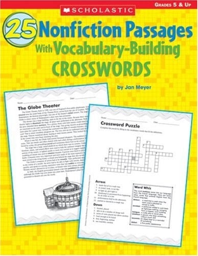 25 Nonfiction Passages with Vocabulary-Building Crosswords
