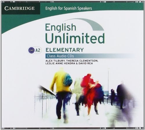 English Unlimited for Spanish Speakers Elementary Class Audio CDs (3)