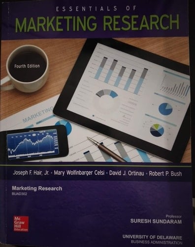 Essentials of Marketing Research: U of Delaware BUAD302