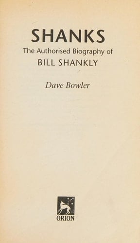 Shanks Authorized Biography