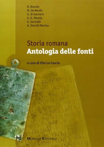 Storia romana antologia delle fonti