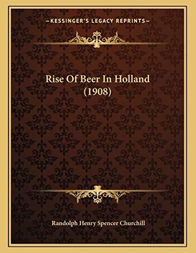 Rise Of Beer In Holland (1908)