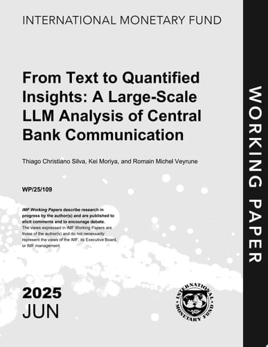 From Text to Quantified Insights A Large-Scale LLM Analysis of Central Bank Communication