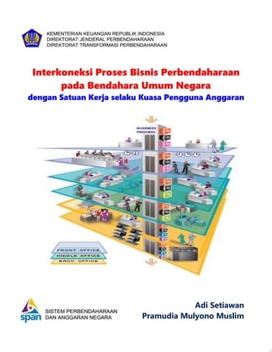 Interkoneksi Proses Bisnis Perbendaharaan pada Bendahara Umum Negara dengan Satuan Kerja selaku Kuasa Pengguna Anggaran