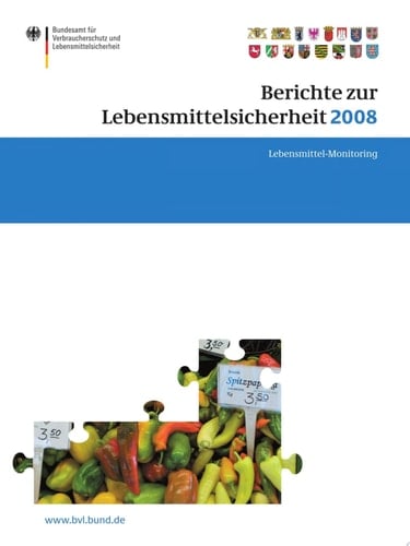 Berichte zur Lebensmittelsicherheit 2008