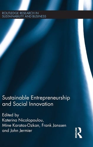 Sustainable Entrepreneurship and Social Innovation