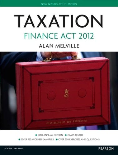 Taxation Finance Act 2012