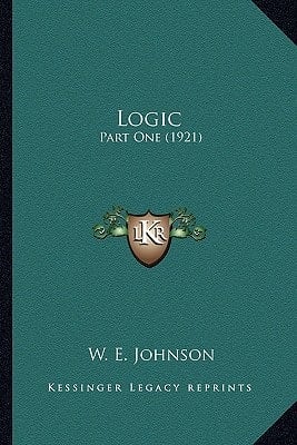 Logic: Part One (1921)