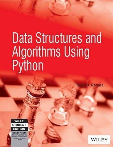Data Structures and Algorithms Using Python