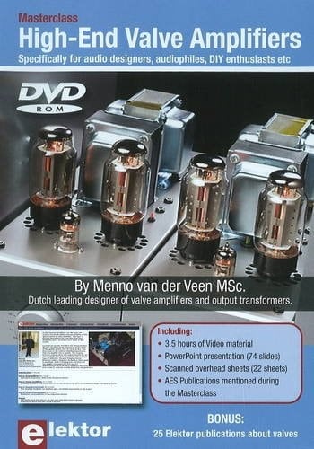 Masterclass High-end Valve Amplifiers: Specifically For Audio Designers, Audiophiles, Diy Enthusiasts Etc.,