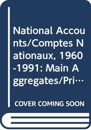 National Accounts, 1960-1991