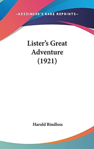 Lister's Great Adventure (1921)