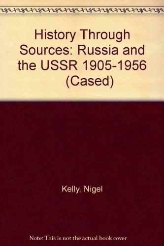 Russia and the U. S. S. R., 1905-1956