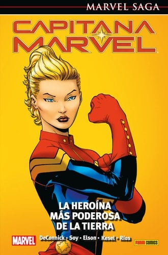Capitana marvel : la heroína más poderosa de la tierra