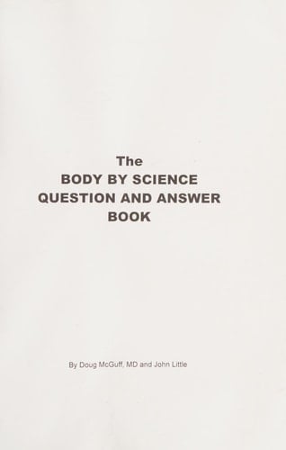 The Body by Science Question and Answer Book