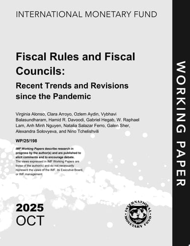 Fiscal Rules and Fiscal Councils Recent Trends and Revisions Since the Pandemic