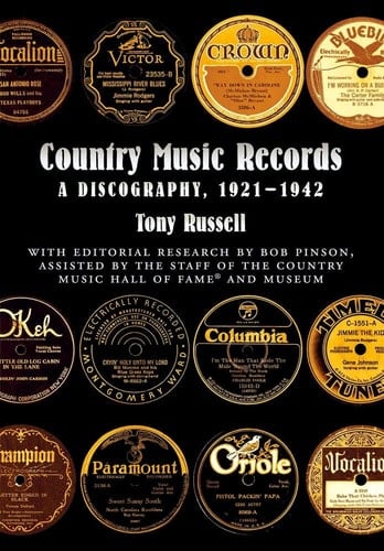Country Music Records A Discography, 1921-1942