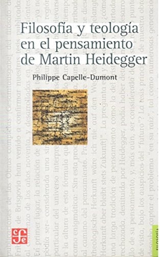 Filosofía y teología en el pensamiento de Martin Heidegger