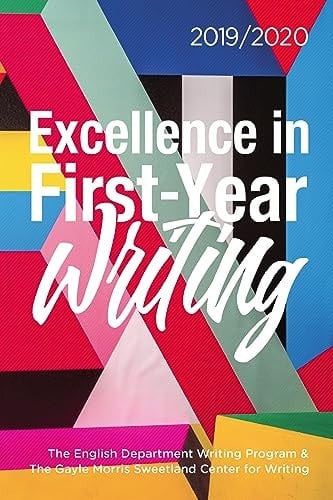 Excellence in First-Year Writing 2019/2020