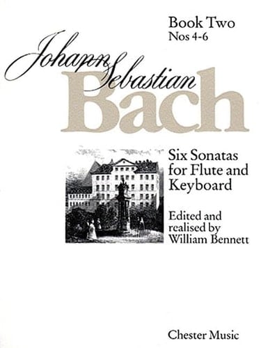 Johann Sebastian Bach Six Sonatas for Flute and Keyboard Book Two