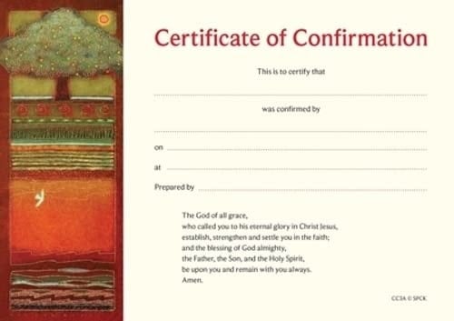 CC3A CONFIRMATION CERT (1