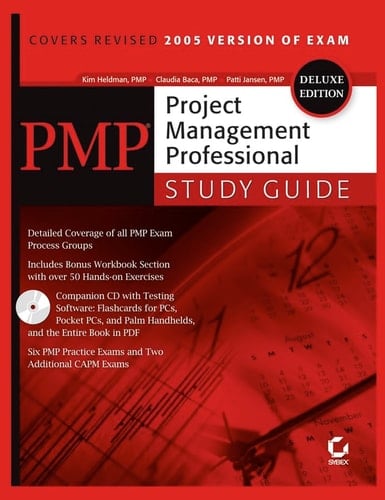 PMP: Project Management Professional Study Guide, Deluxe Edition
