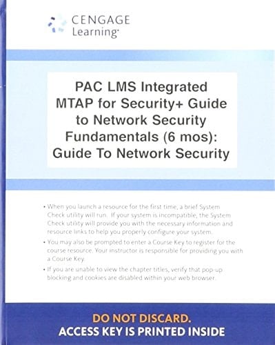 LMS Integrated for MindTap Computing, 1 term (6 months) Printed Access Card for Ciampa's CompTIA Security+ Guide to Network Security Fundamentals, 5th