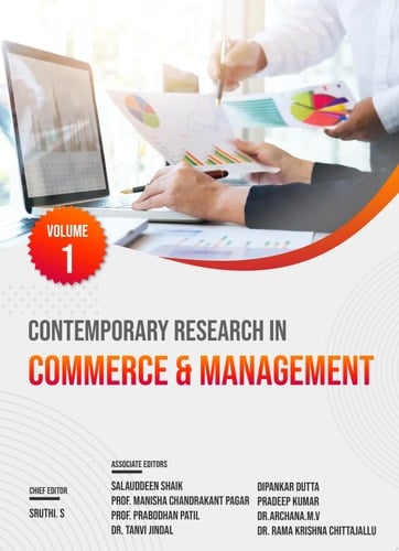 CONTEMPORARY RESEARCH IN COMMERCE & MANAGEMENT, VOLUME – 1