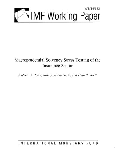 Macroprudential Solvency Stress Testing of the Insurance Sector