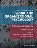 An Introduction to Work and Organizational Psychology An International Perspective