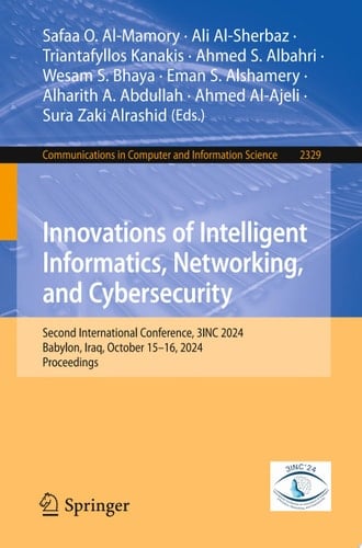 Innovations of Intelligent Informatics, Networking, and Cybersecurity