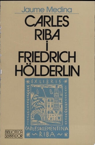 Carles Riba i Friedrich Hölderlin