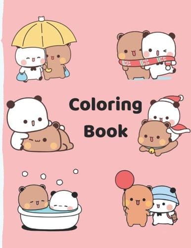 Bubu Dudu Coloring Book: Coloring Book for kids, Coloring Book for girls, Cute Book, Cute gift