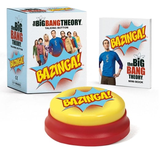 The Big Bang Theory Talking Button Bazinga!