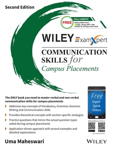 Wileys Examxpert Communication Skills For Campus Placements, 2Ed