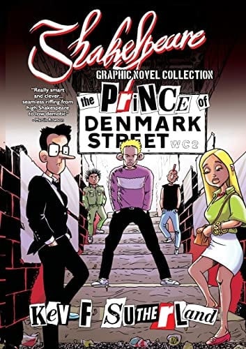 Shakespeare Graphic Novel Hamlet Prince Of Denmark Street: Hamlet is a Punk Rocker, All Comic Strip Edition