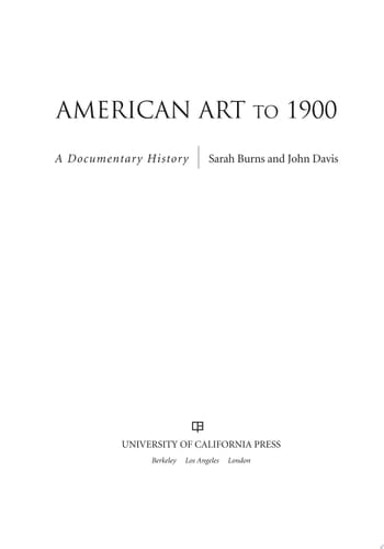 American Art to 1900