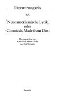 Neue amerikanische Lyrik, oder, Chemicals made from dirt