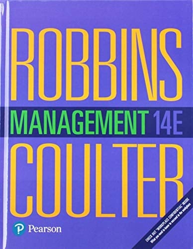 Management + 2019 Mylab Management With Pearson Etext Access Card