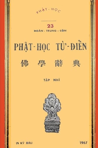 Từ điển Phật học - Tập 2 (1967)