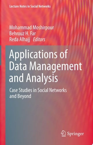 Applications of Data Management and Analysis