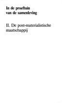 De post-materialistische maatschappij