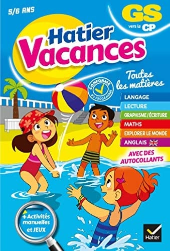 Hatier Vacances GS vers le CP Toutes les matières