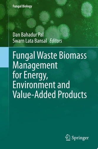 Fungal Waste Biomass Management for Energy, Environment and Value-Added Products