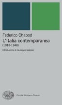 L'Italia contemporanea 1918-1948