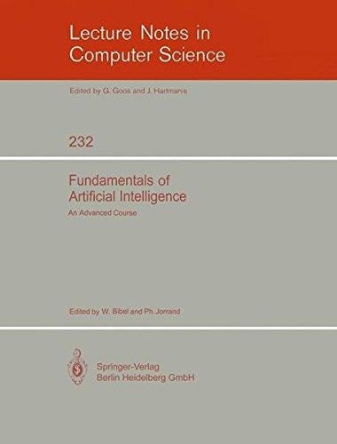 Fundamentals of Artificial Intelligence An Advanced Course