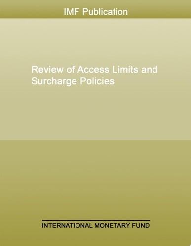 Review of Access Limits and Surcharge Policies