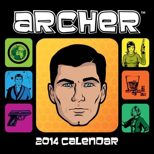 Archer 2014 Wall Calendar