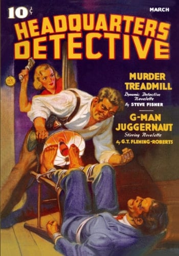 Headquarters Detective, March 1937
