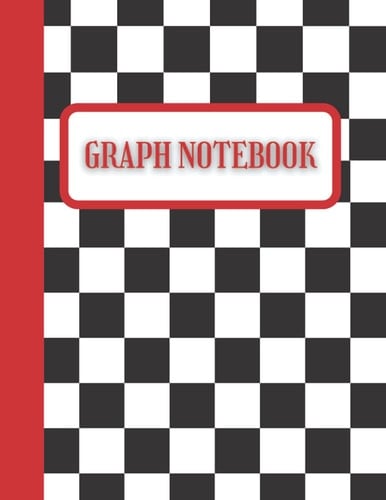 Graph Paper Composition Notebook with Checkered Cover: Grid Paper Notebook, Quad Ruled, 120 pages, Large 8.5 x 11